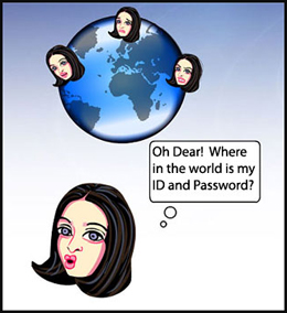 Identity Theft Cartoon