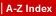 A  to Z Index