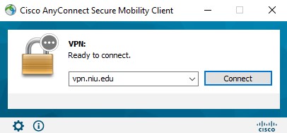 VPN ready to connect page