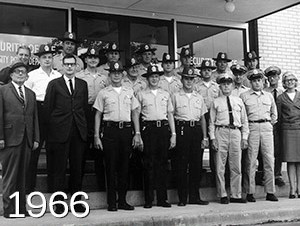 NIU Police Force in 1966
