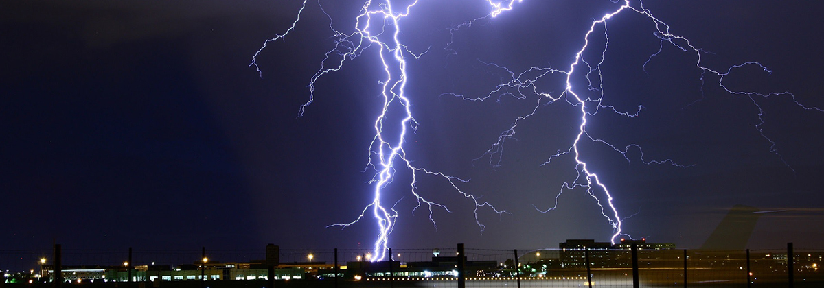 Cloud ground lightning