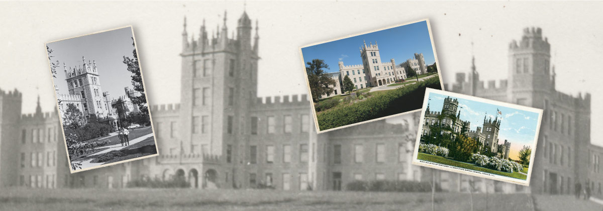 Composite of Altgeld Hall photos