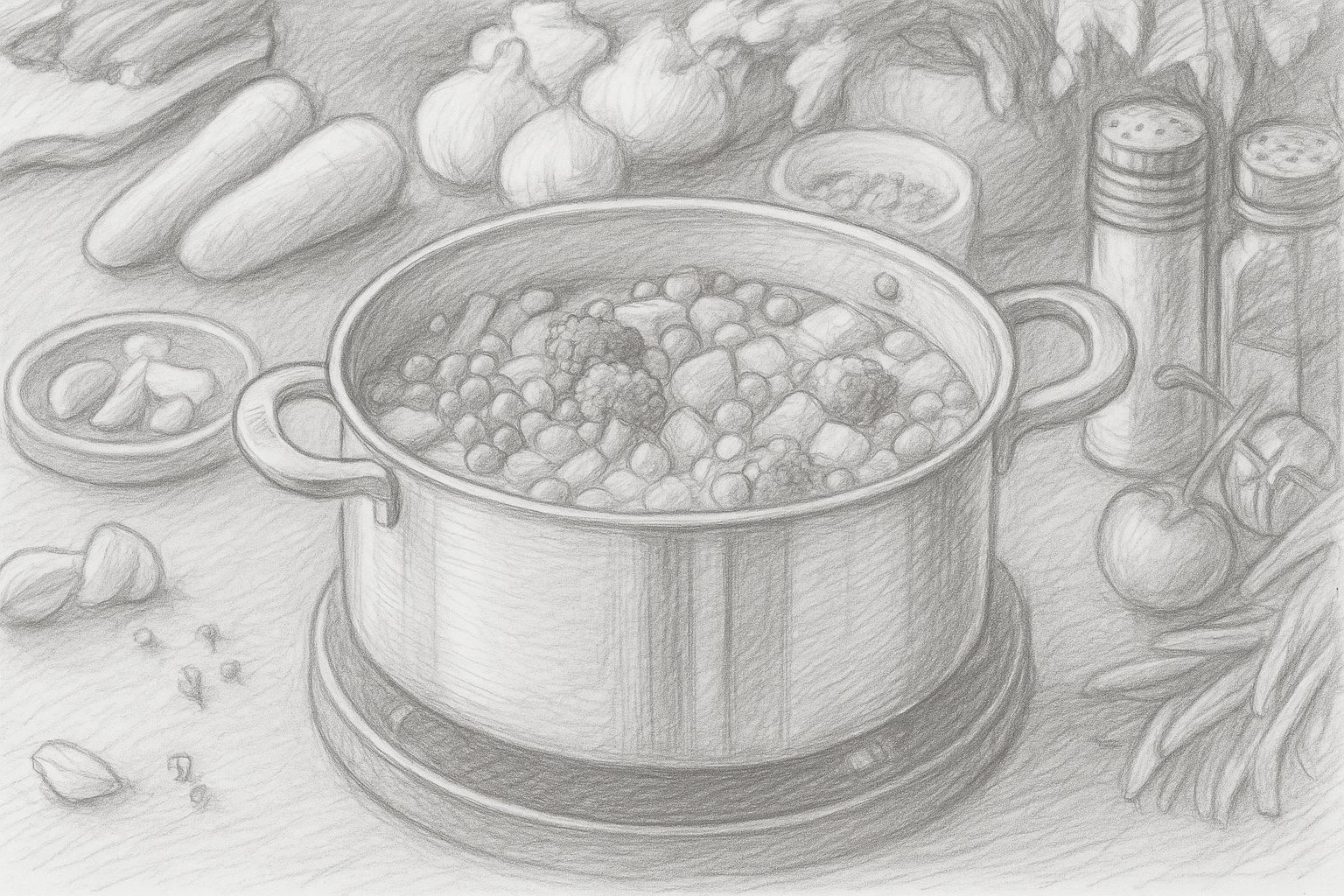 pot of food