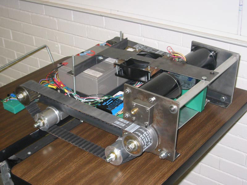 Mobile Robot with a Track System