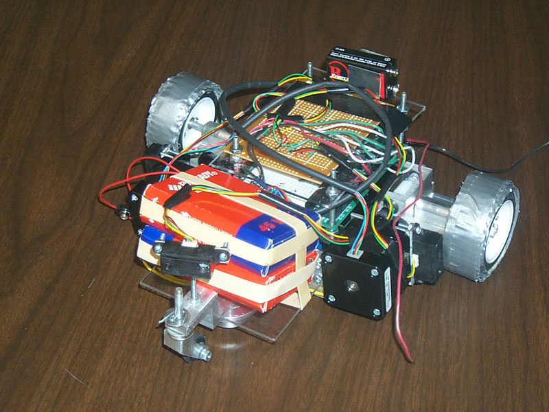 Magnetic climbing robot