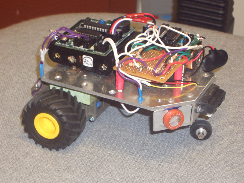 Gas sensing mobile robot