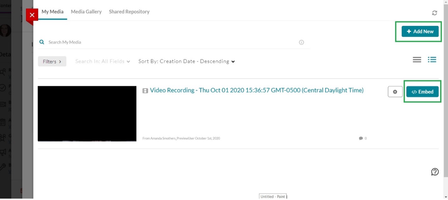 </> Embed button