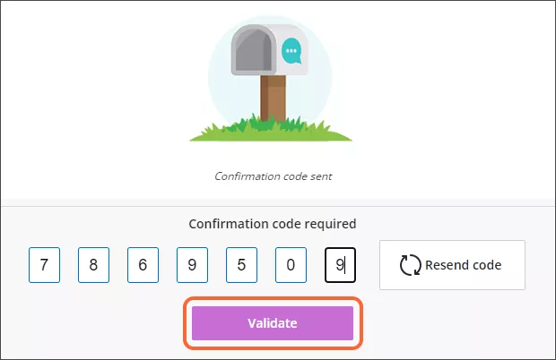 screenshot of TDM validation fields