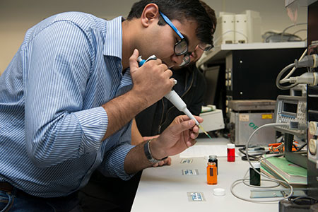 See inside the biomedical lab