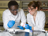 Students in Lab