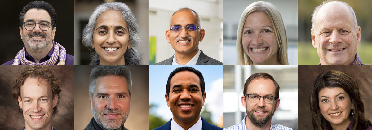 grid of headshots for the faculty teaching mentors