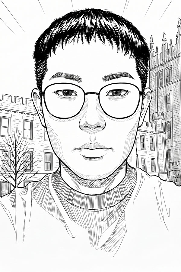 sketch of Lei Zhang