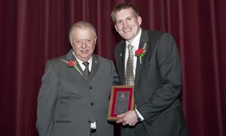 Jason Rhode Receives 2012 Supportive Professional Staff Presidential Award for Excellence