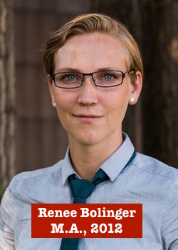 Renee Jorgensen Bolinger, M.A., 2012