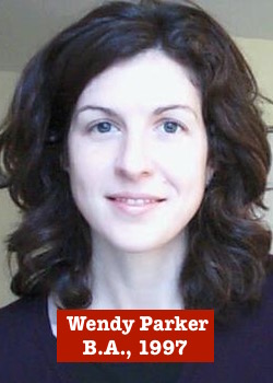 Wendy Parker, B.A., 1997