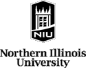 NIU Insitutional logo - Vertical