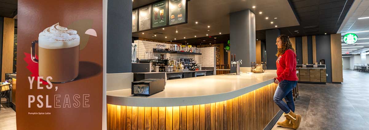 Metz Dining at Misericordia University - Starbucks is now offering