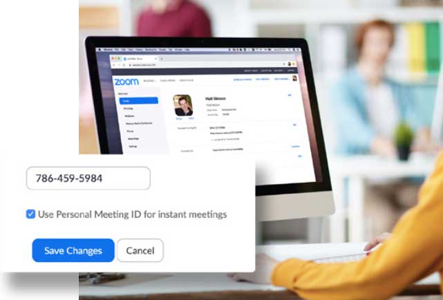example Personal Meeting ID