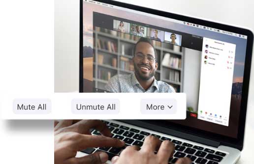 muting participants during a Zoom sessions
