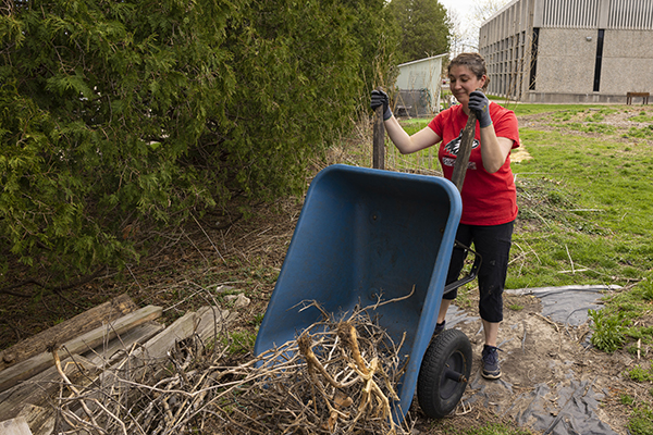 student volunteer