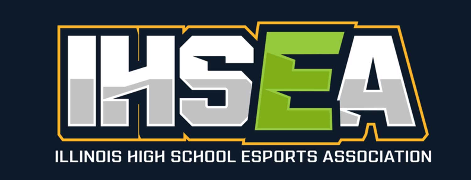 Decorative graphic of the Illinois High School Esports Association