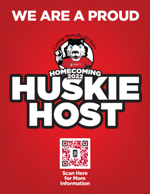 Homecoming Host Sign