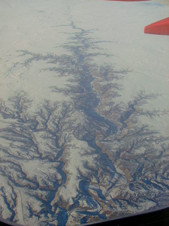 Dendritic Drainage on the Western Plains
