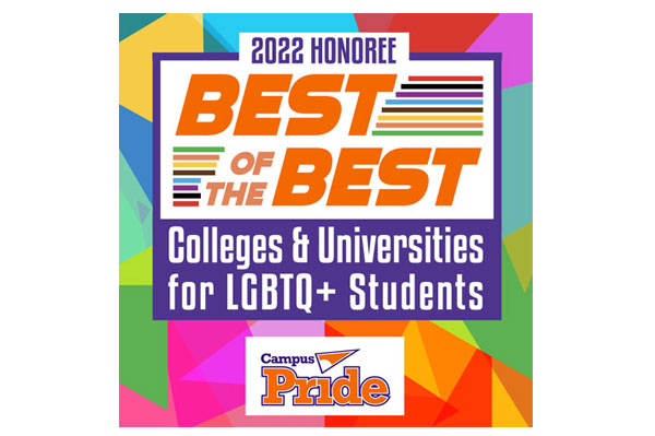 Campus Pride 2022 Honoree Best of the Best Colleges and universities for LGBTQ+ Students