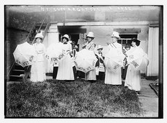 image for Deeds not Words: Women and the Vote exhibit