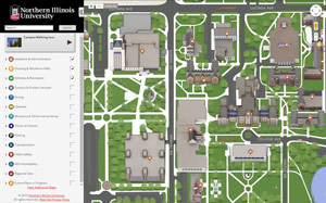 Interactive 3D Campus Map